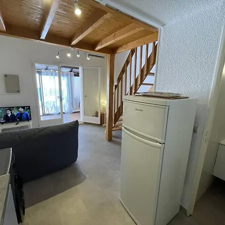 Pavillon Climatisé Avec Mezzanine, 4 Couchages, Proche Et Commerces, Parking Privé, St-cyprien - Fr-1-106-105 Villa