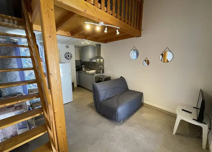 Pavillon Climatise Avec Mezzanine, 4 Couchages, Proche Et Commerces, Parking Prive, St-cyprien - Fr-1-106-105 * Saint-Cyprien (Pyrenees-Orientales)